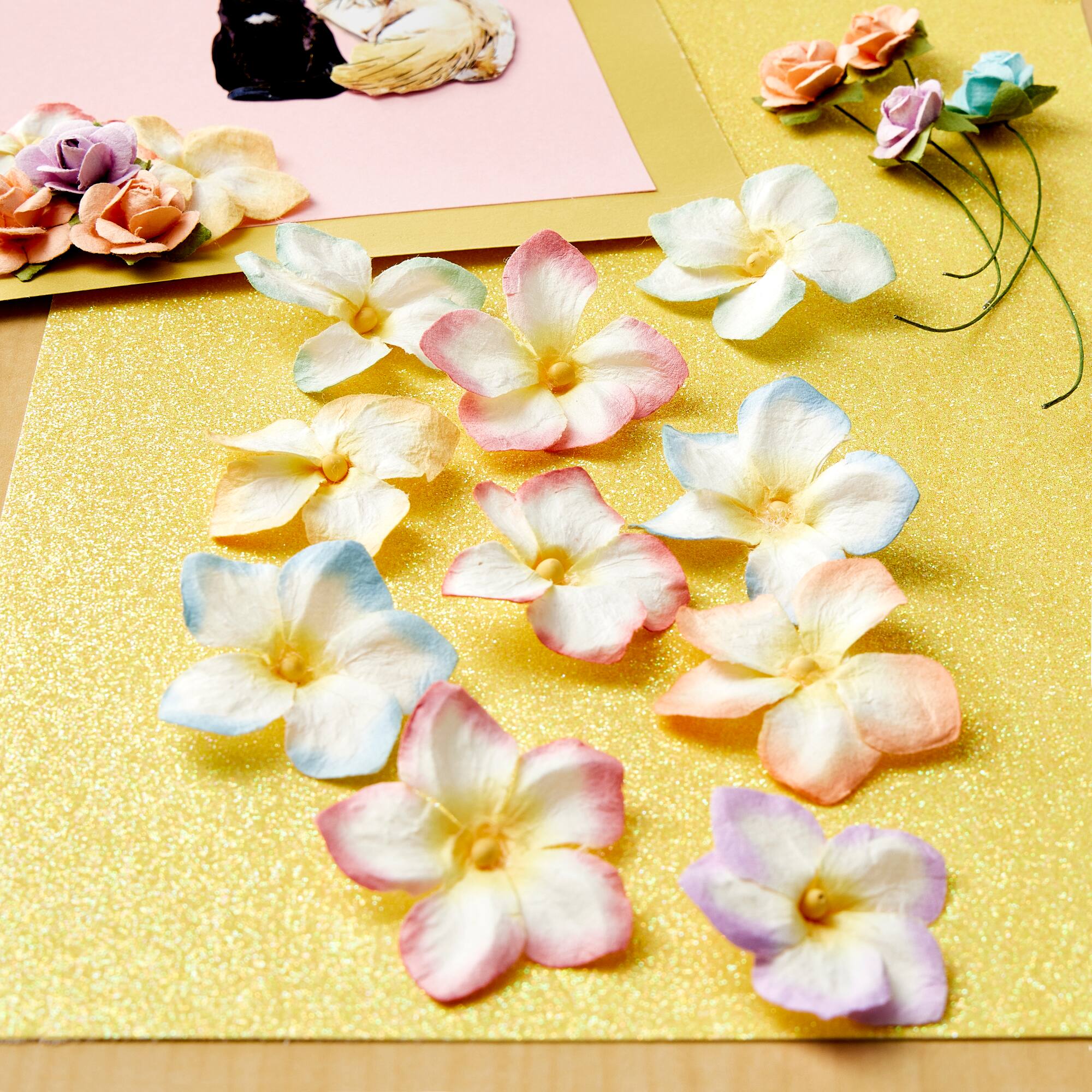 Paper Plumeria Embellishments by Recollections™